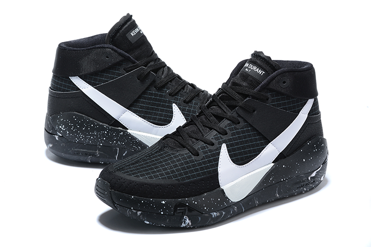 2020 Nike Kevin Durant 13 BHM Black White Shoes
